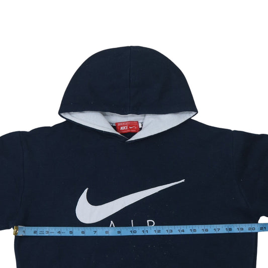Mens UK Size M Nike Blue Pullover Hoodie