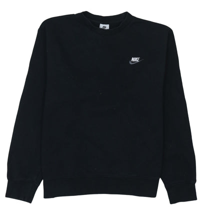Mens UK Size M Nike Black Pullover Sweatshirt