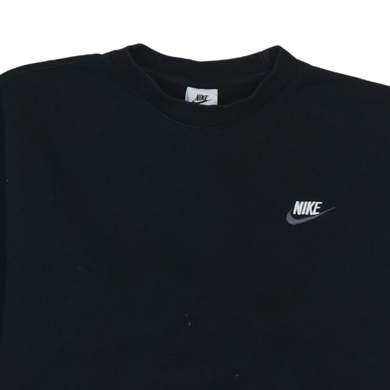 Mens UK Size M Nike Black Pullover Sweatshirt