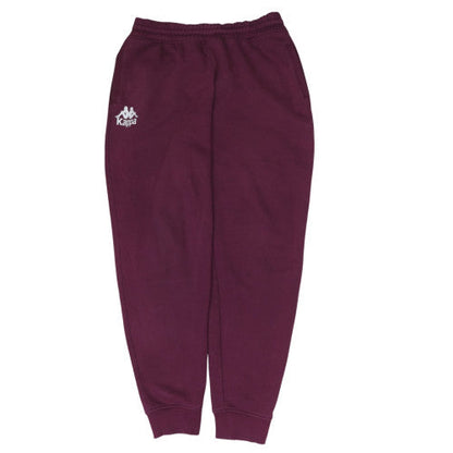 Womens UK Size M Kappa Regular Fit Jogger Red Trousers
