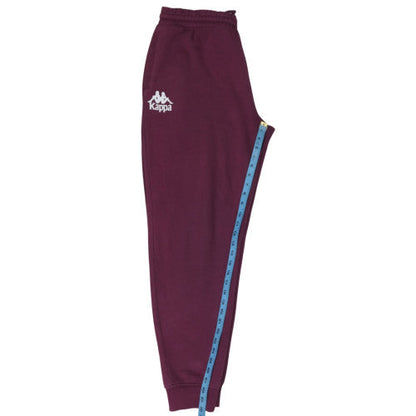 Womens UK Size M Kappa Regular Fit Jogger Red Trousers