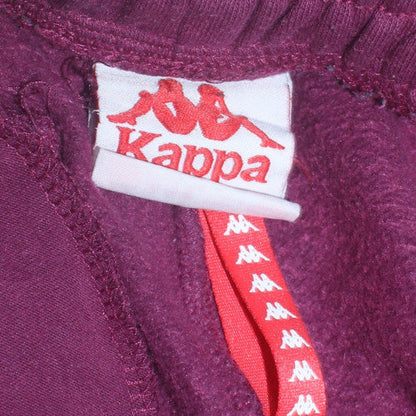 Womens UK Size M Kappa Regular Fit Jogger Red Trousers