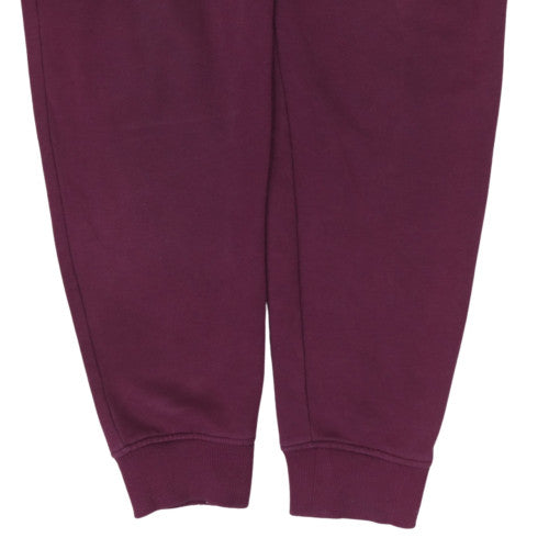 Womens UK Size M Kappa Regular Fit Jogger Red Trousers