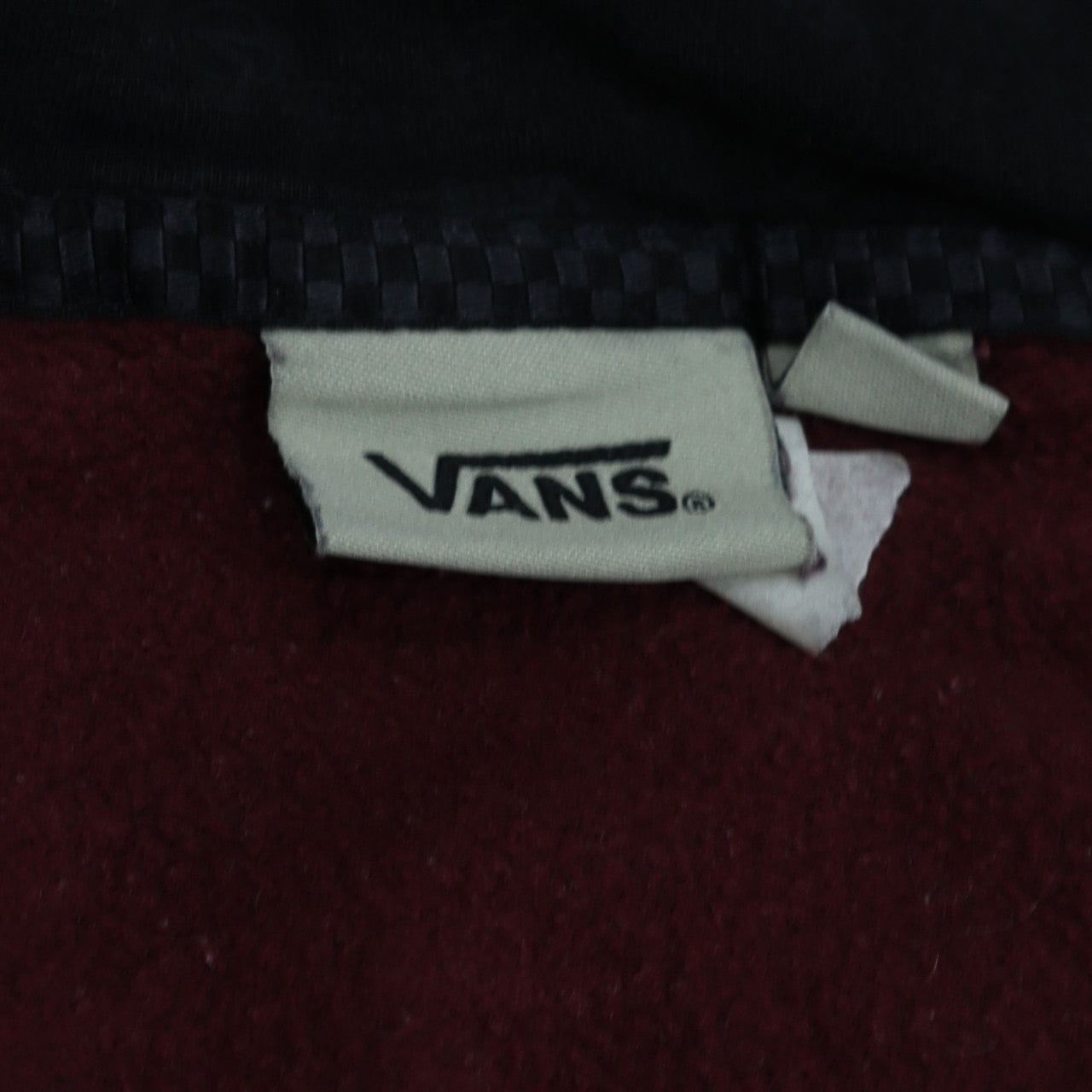 Mens UK Size M VANS Multicoloured Full Zip Hoodie