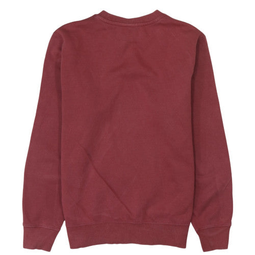 Mens UK Size S Nike Red Pullover Sweatshirt