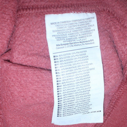 Mens UK Size S Nike Red Pullover Sweatshirt
