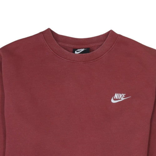 Mens UK Size S Nike Red Pullover Sweatshirt
