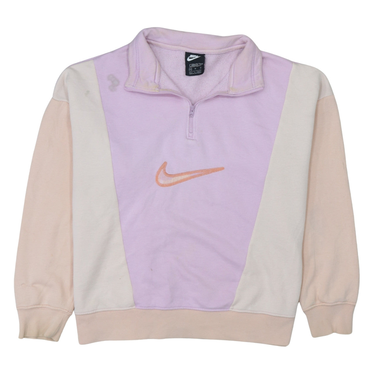 Womens UK Size M Nike Multicoloured Pullover Sweatshirt