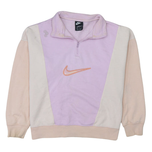 Womens UK Size M Nike Multicoloured Pullover Sweatshirt
