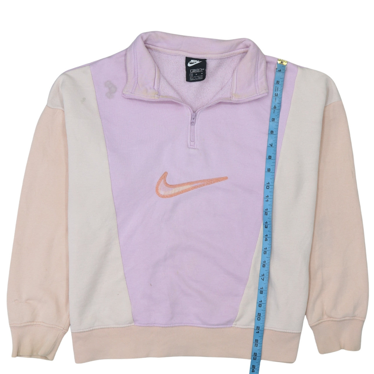Womens UK Size M Nike Multicoloured Pullover Sweatshirt