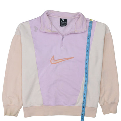 Womens UK Size M Nike Multicoloured Pullover Sweatshirt