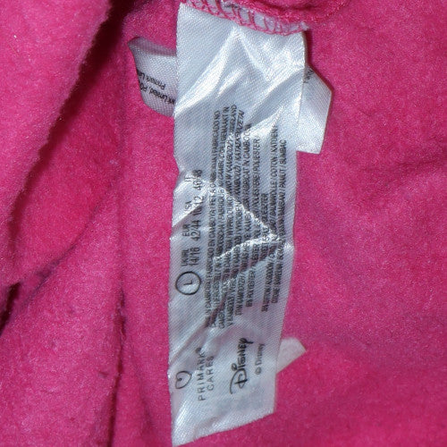 Womens UK Size 14/16 Disney Pink Pullover Sweatshirt