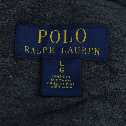 Mens UK Size L Polo Ralph Lauren Blue Full Zip Hoodie