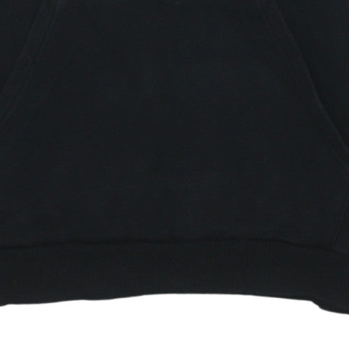 Teens UK Size 14 Slim PUMA Black Pullover Hoodie