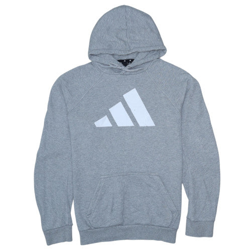 Mens UK Size M adidas Grey Pullover Hoodie