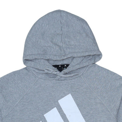 Mens UK Size M adidas Grey Pullover Hoodie