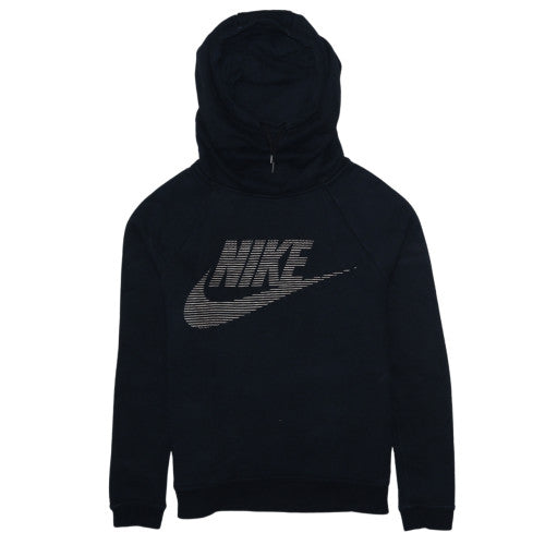Mens UK Size M Nike Black Pullover Hoodie