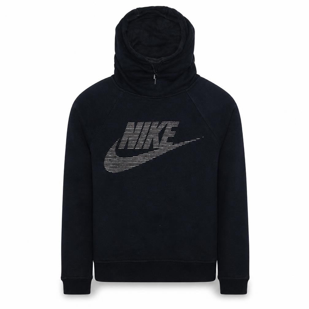 Mens UK Size M Nike Black Pullover Hoodie