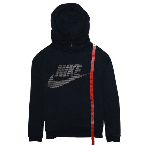 Mens UK Size M Nike Black Pullover Hoodie