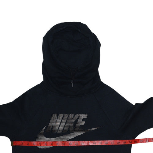 Mens UK Size M Nike Black Pullover Hoodie