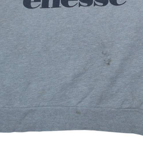 Mens UK Size XL ellesse Grey Vest Sweatshirt