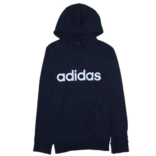 Womens UK Size S adidas Blue Pullover Hoodie