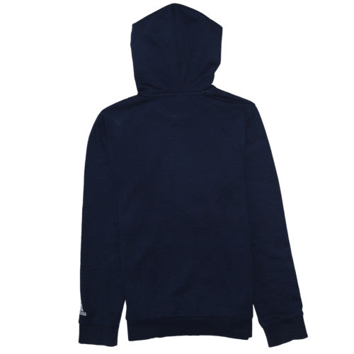 Womens UK Size S adidas Blue Pullover Hoodie