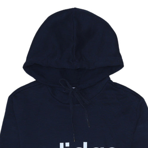 Womens UK Size S adidas Blue Pullover Hoodie