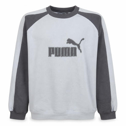 Mens UK Size L PUMA Grey Pullover Sweatshirt