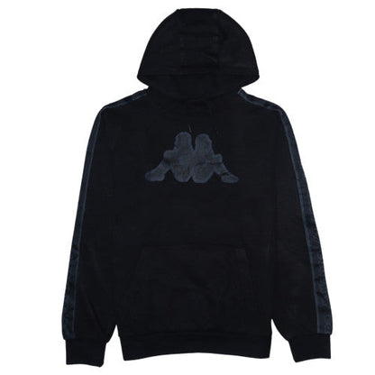 Mens UK Size M Kappa Black Pullover Hoodie