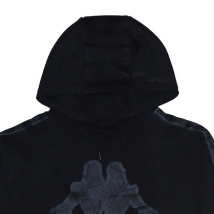 Mens UK Size M Kappa Black Pullover Hoodie