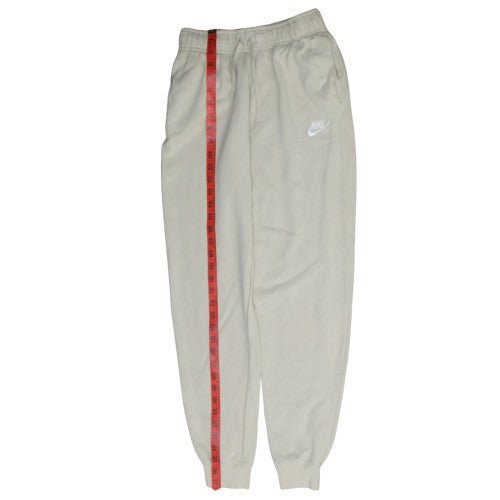Womens UK Size XS Nike Regular Fit Jogger Beige Trousers