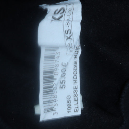 Mens UK Size XS ellesse Black Pullover Hoodie