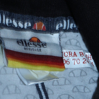 Mens UK Size XS ellesse Black Pullover Hoodie