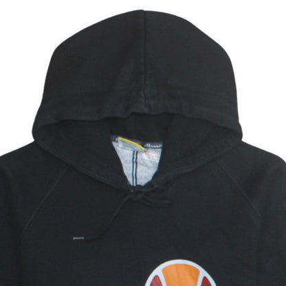 Mens UK Size XS ellesse Black Pullover Hoodie