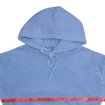 Mens UK Size S Levi's Blue Pullover Hoodie
