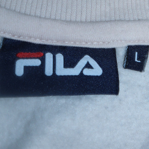 Mens UK Size L FILA Beige Pullover Sweatshirt