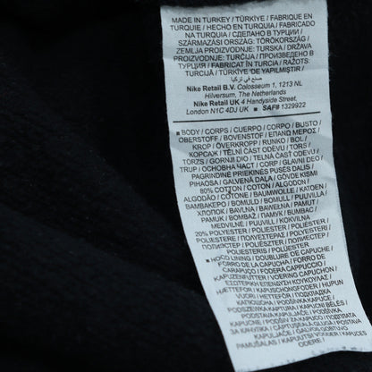 Mens UK Size S Nike Black Pullover Hoodie