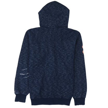 Mens UK Size L Polo Sport Ralph Lauren Blue Full Zip Hoodie