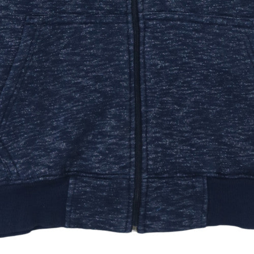 Mens UK Size L Polo Sport Ralph Lauren Blue Full Zip Hoodie