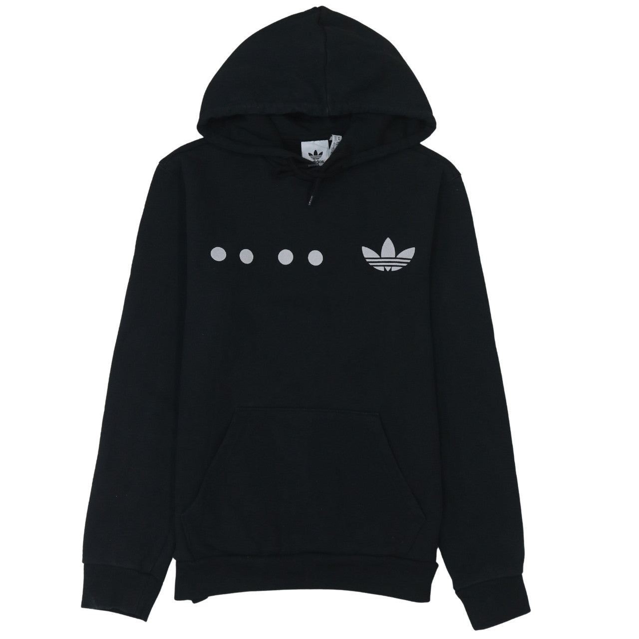Mens UK Size XS adidas Black Pullover Hoodie