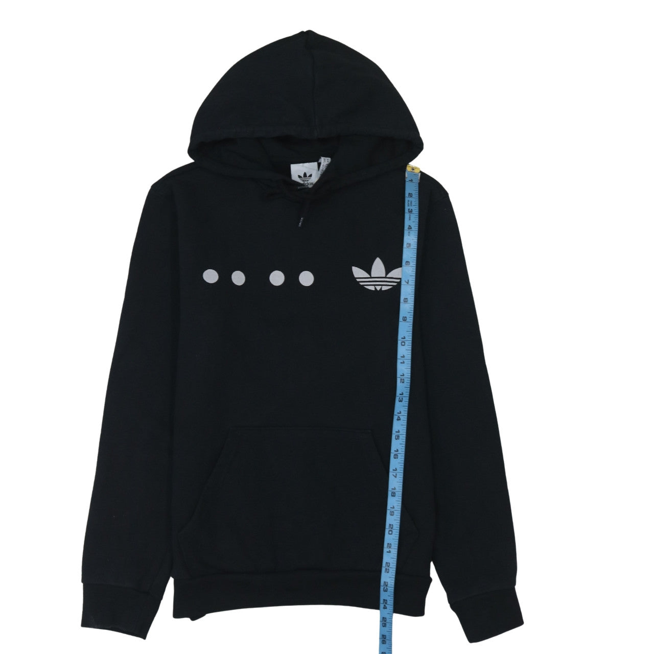 Mens UK Size XS adidas Black Pullover Hoodie