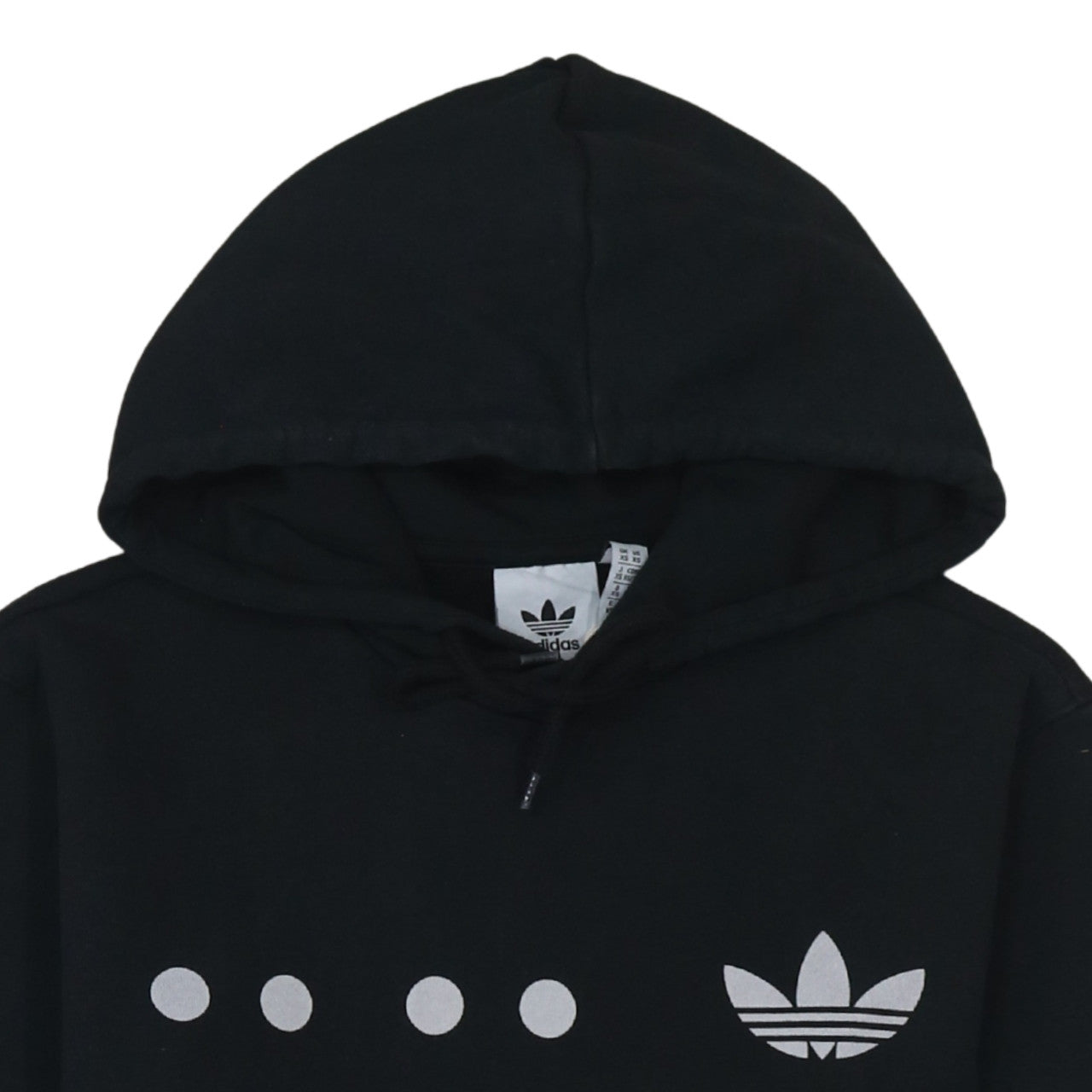 Mens UK Size XS adidas Black Pullover Hoodie
