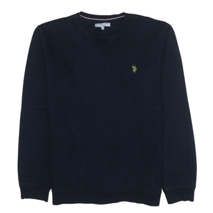 Mens UK Size XL U.S. Polo Assn. Blue Pullover Sweatshirt