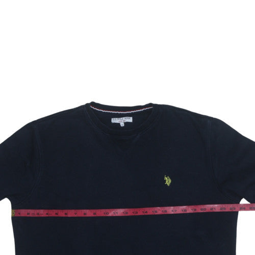 Mens UK Size XL U.S. Polo Assn. Blue Pullover Sweatshirt