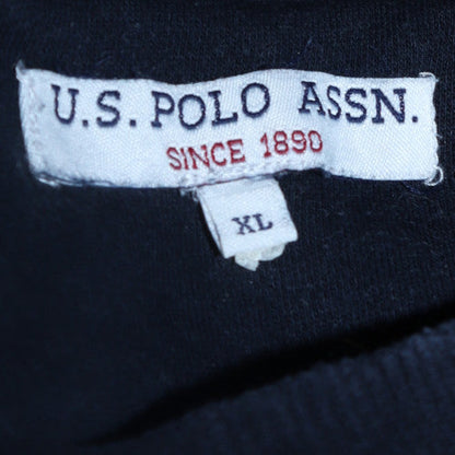 Mens UK Size XL U.S. Polo Assn. Blue Pullover Sweatshirt