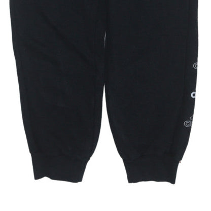 Adidas Womens Black S Jogger Sweatpants with Logo