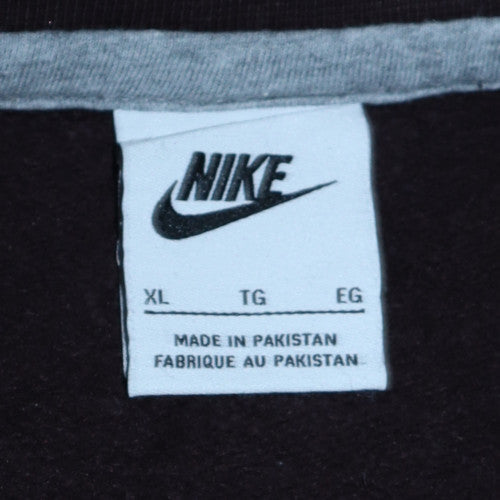 Mens UK Size XL Nike Black Pullover Sweatshirt