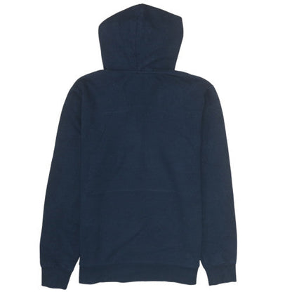 Mens UK Size M JACK & JONES Blue Pullover Hoodie