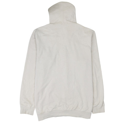 Mens UK Size L Reebok Beige Full Zip Hoodie